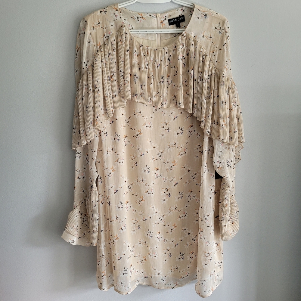 Sister Jane Pleated Floral Dress